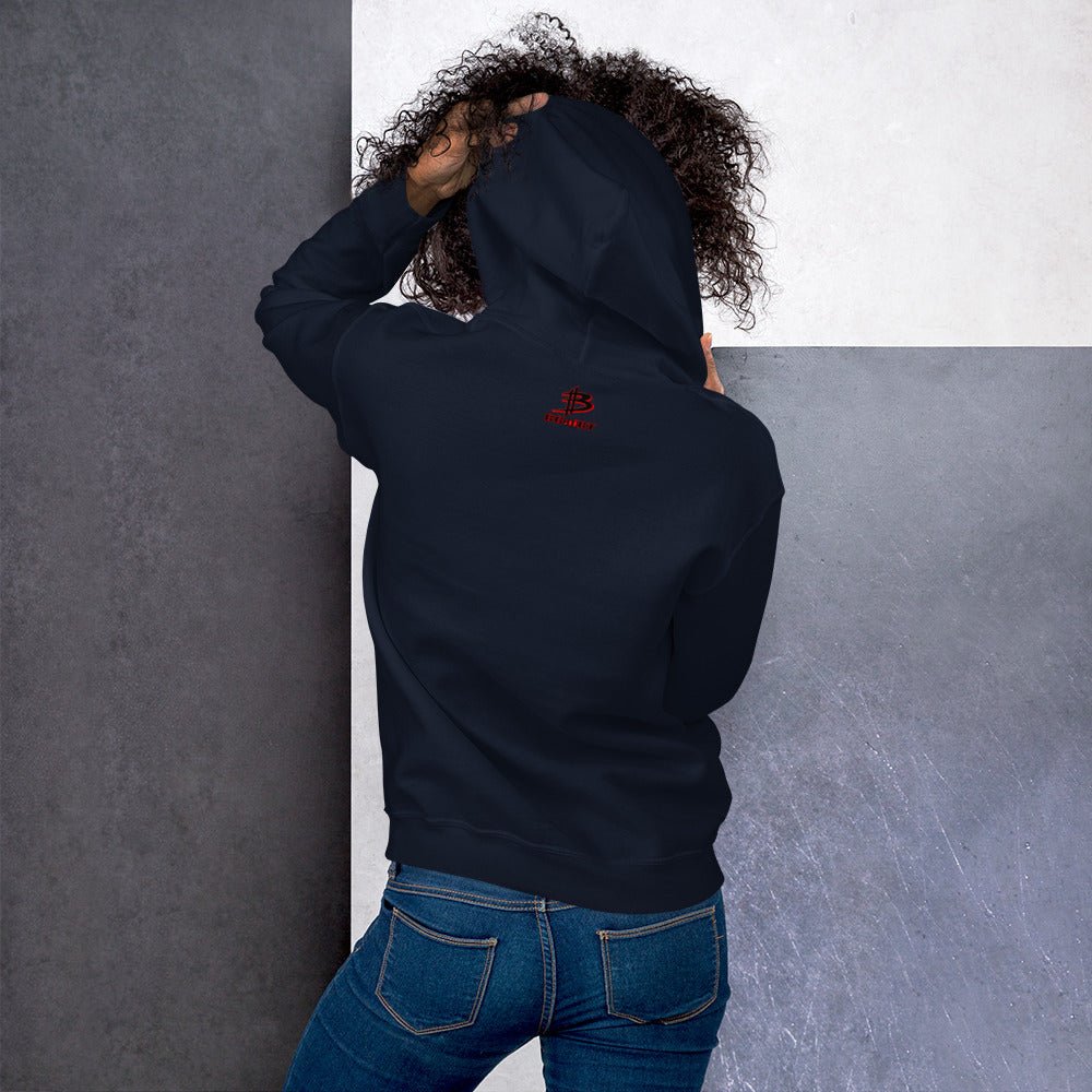 Sentinel of the Crimson Lotus - Unisex Hoodie - BBairt