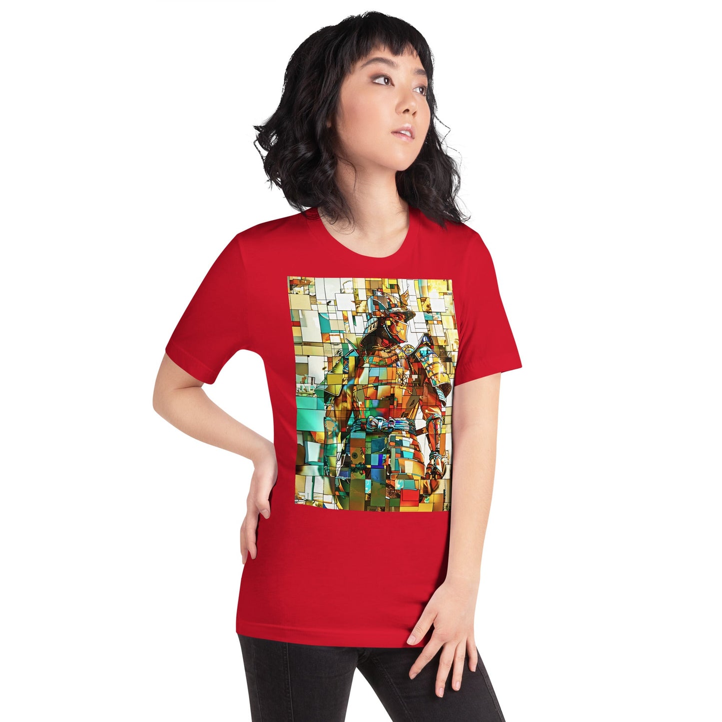Sentinel of the Crimson Lotus - Unisex t-shirt - BBairt