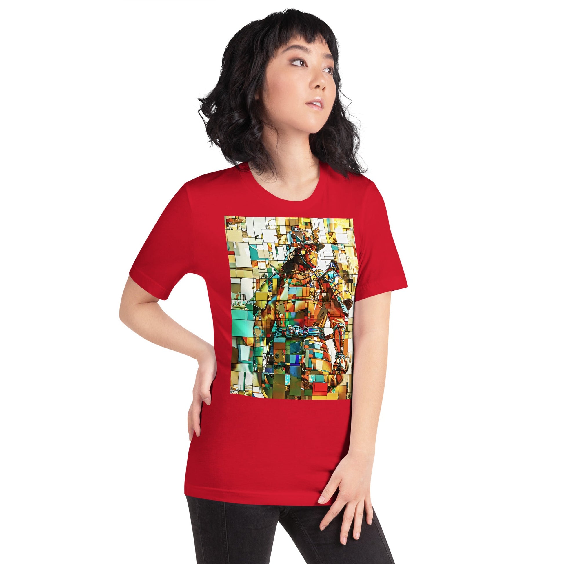 Sentinel of the Crimson Lotus - Unisex t-shirt - BBairt