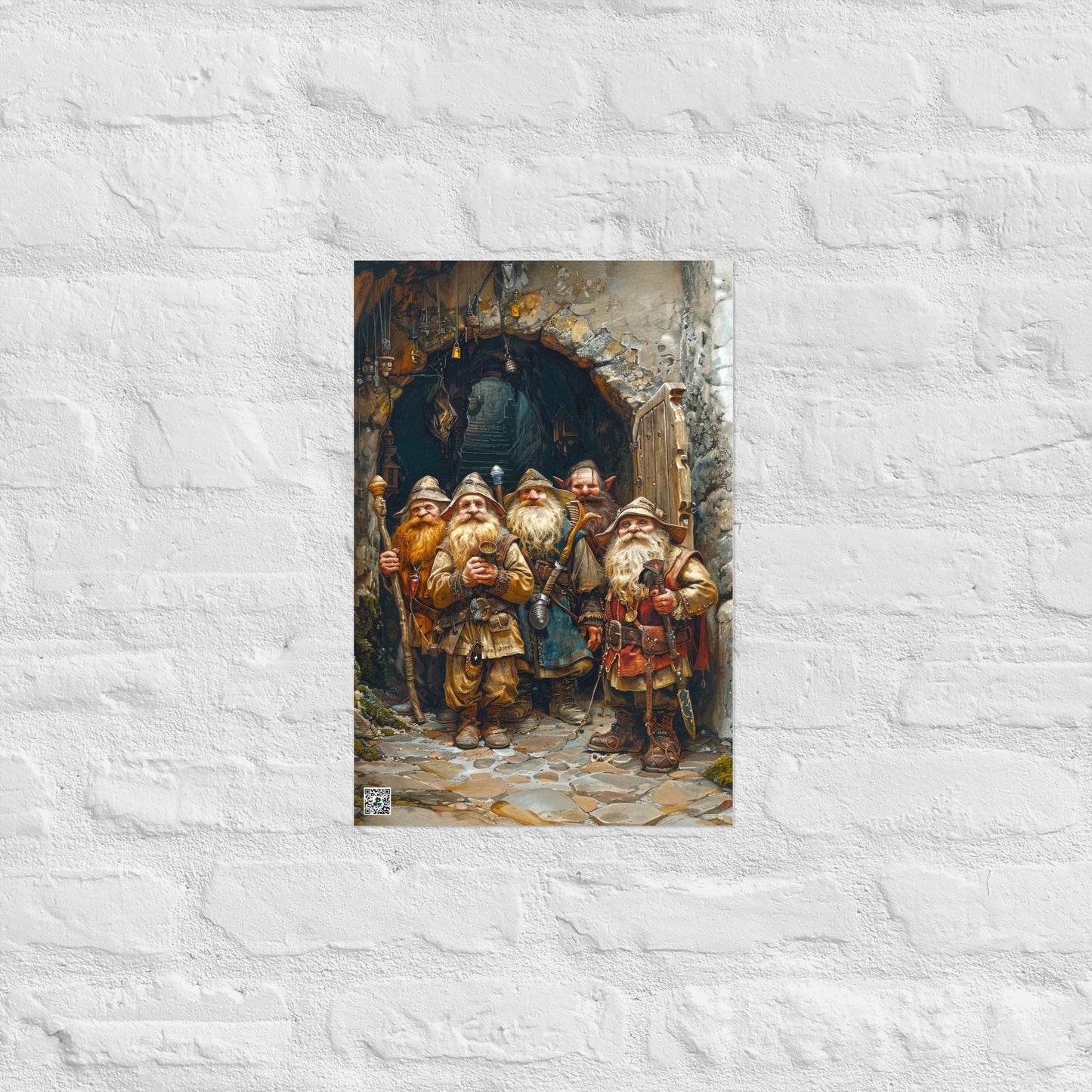 Sentinels of the Lost Mine - Photo paper poster - BBairt