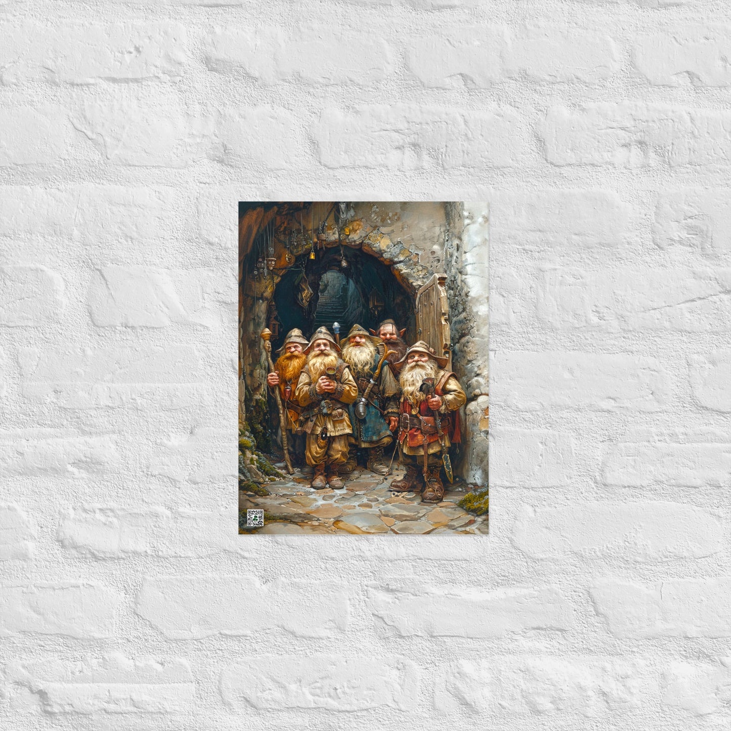 Sentinels of the Lost Mine - Photo paper poster - BBairt