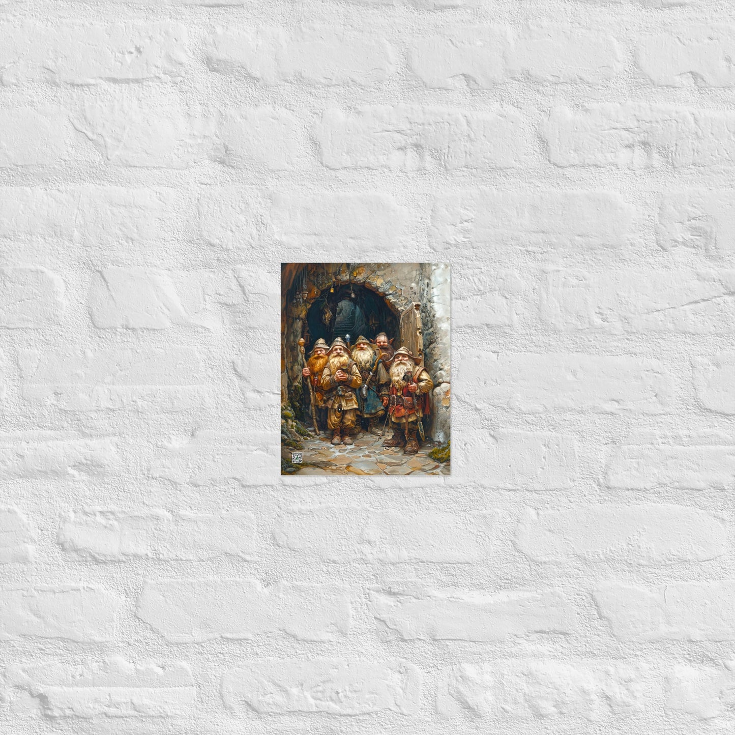 Sentinels of the Lost Mine - Photo paper poster - BBairt