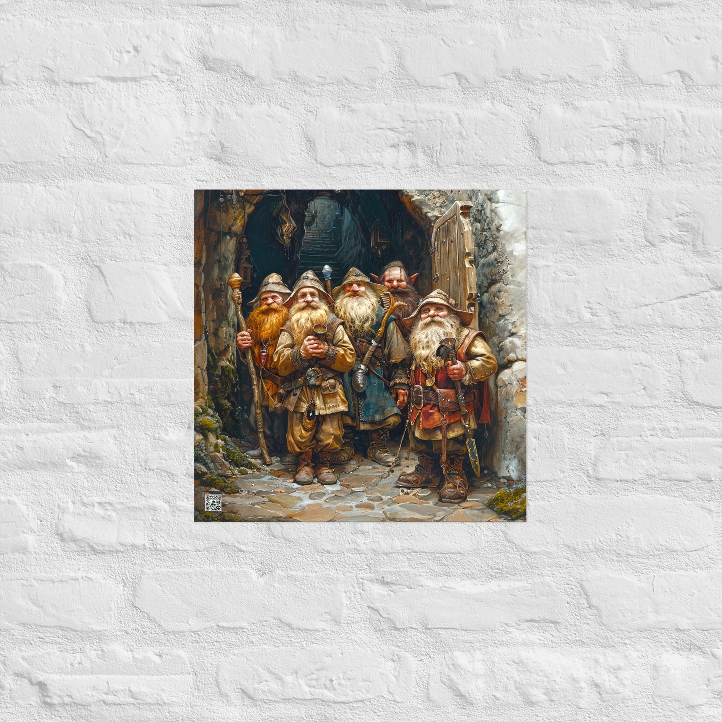 Sentinels of the Lost Mine - Photo paper poster - BBairt