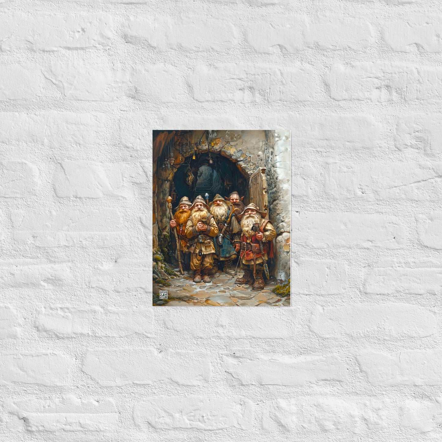 Sentinels of the Lost Mine - Photo paper poster - BBairt