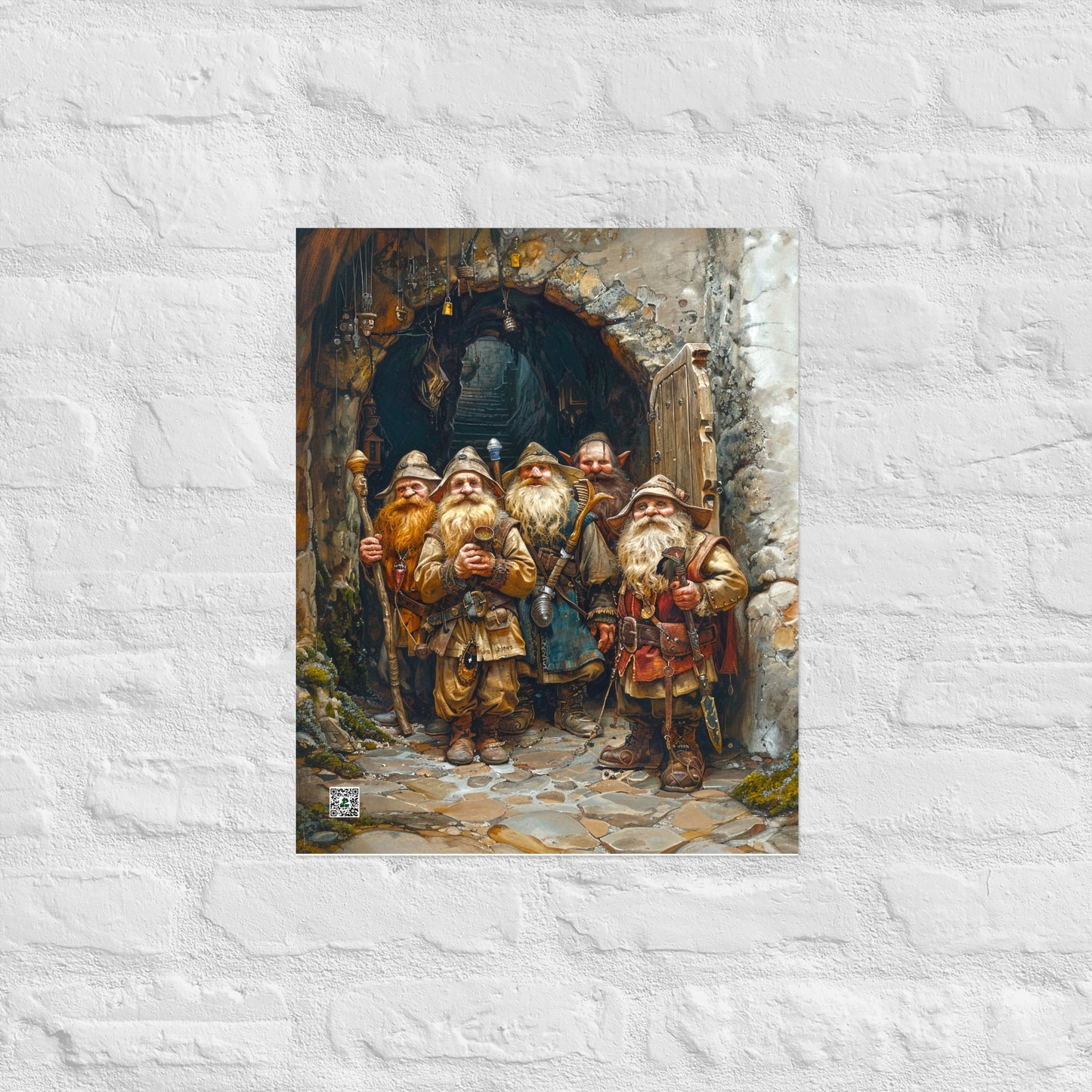 Sentinels of the Lost Mine - Photo paper poster - BBairt