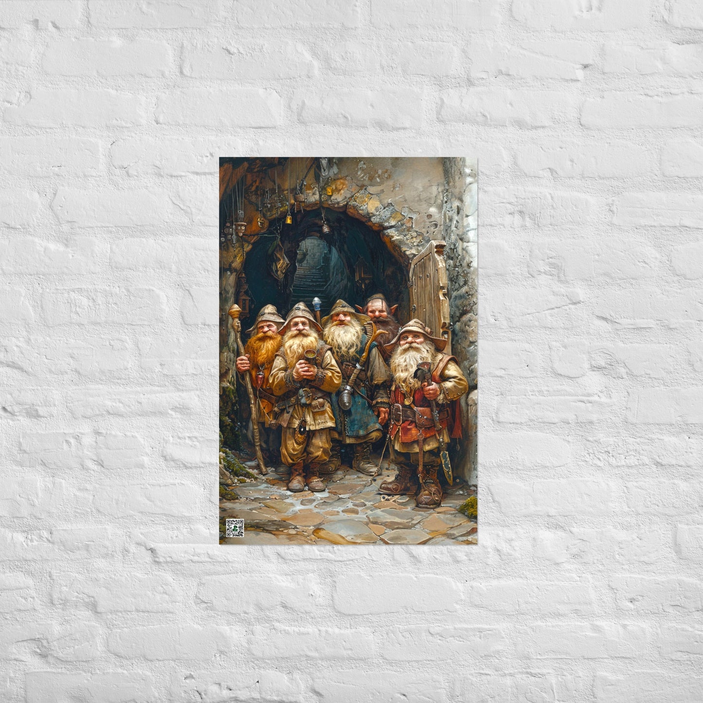 Sentinels of the Lost Mine - Photo paper poster - BBairt
