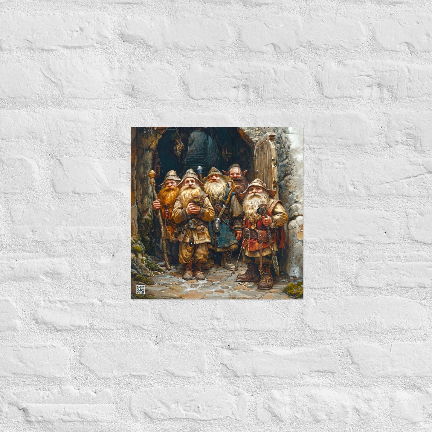 Sentinels of the Lost Mine - Photo paper poster - BBairt