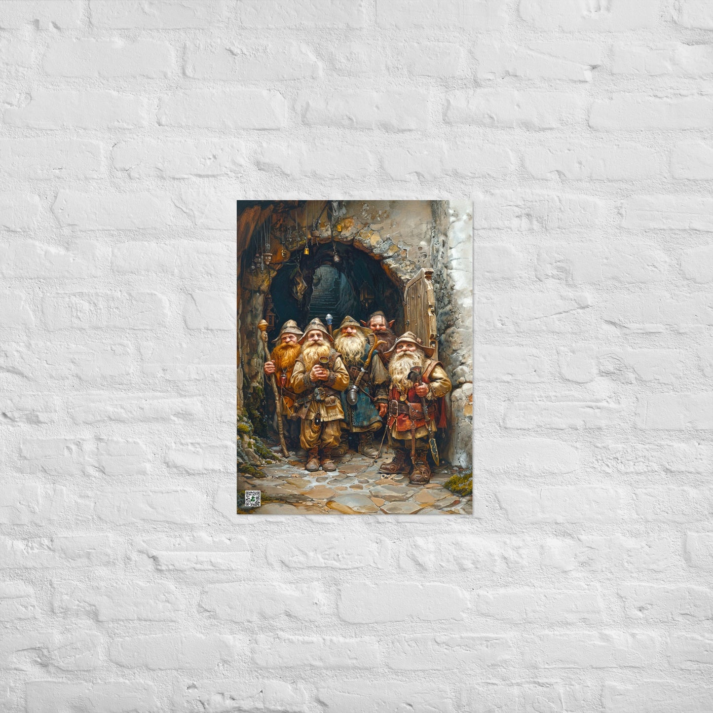 Sentinels of the Lost Mine - Photo paper poster - BBairt