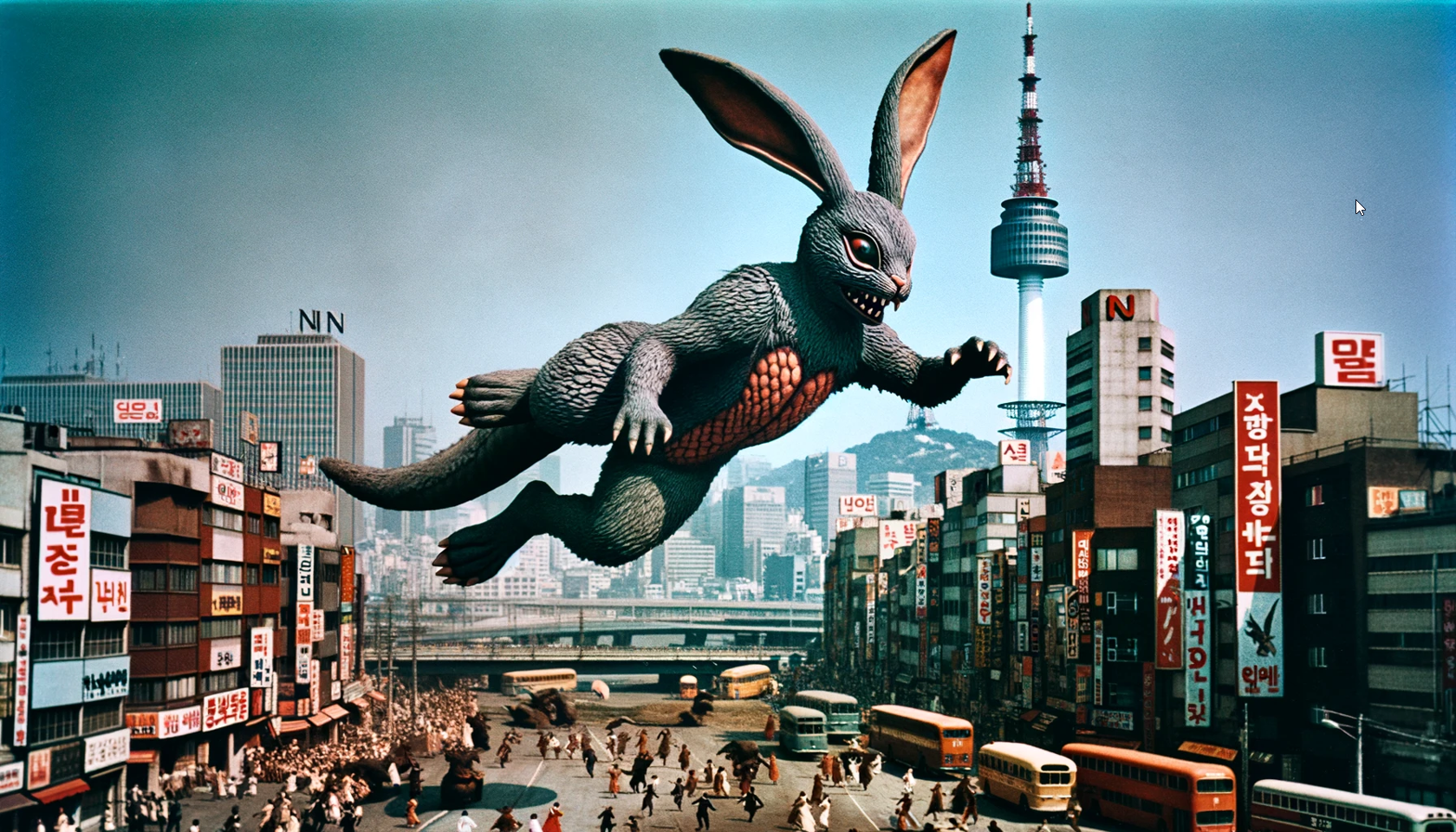 Seoul’s Leap of Fear – Desk Mat - BBairt