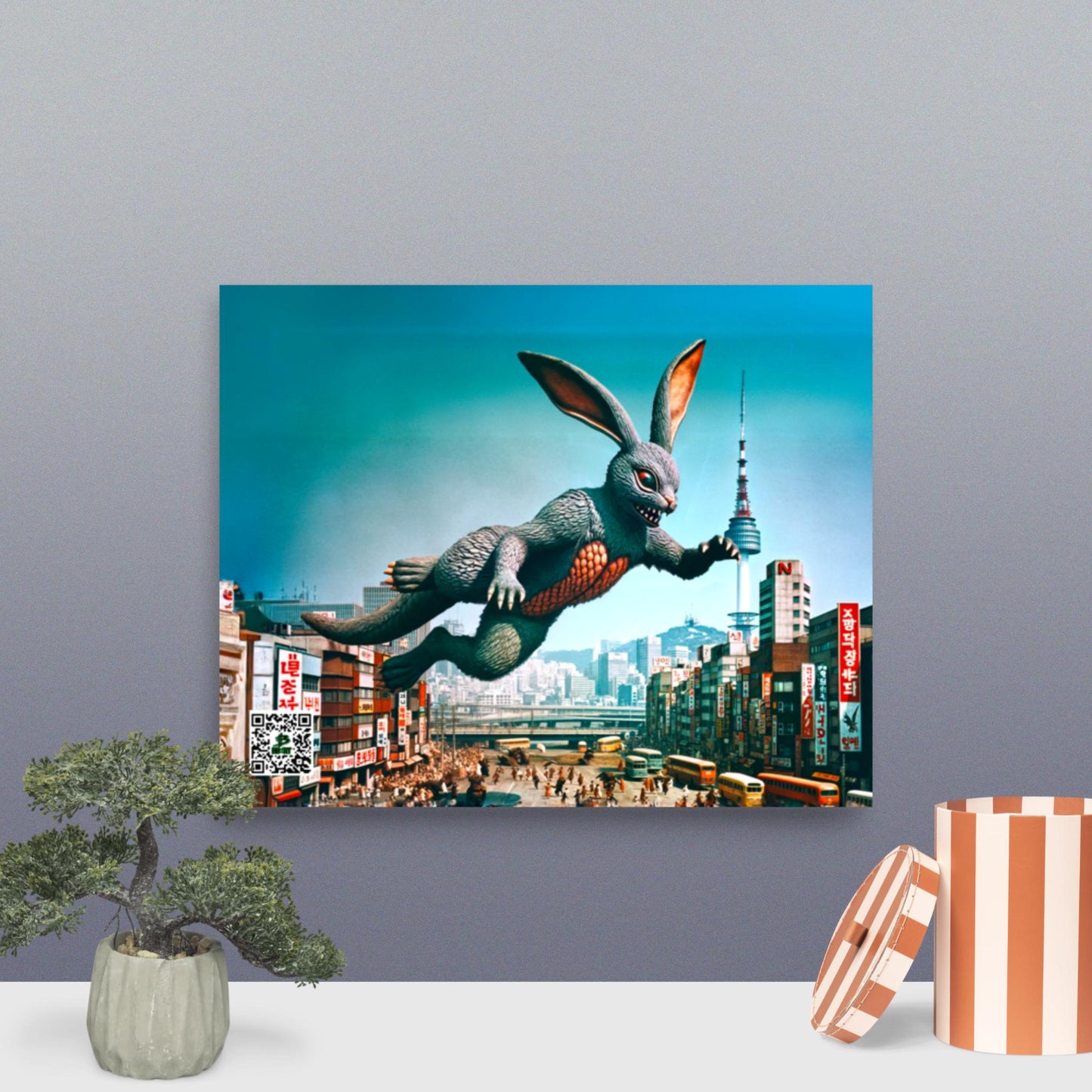 Seoul's Leap of Fear - Photo paper poster - BBairt