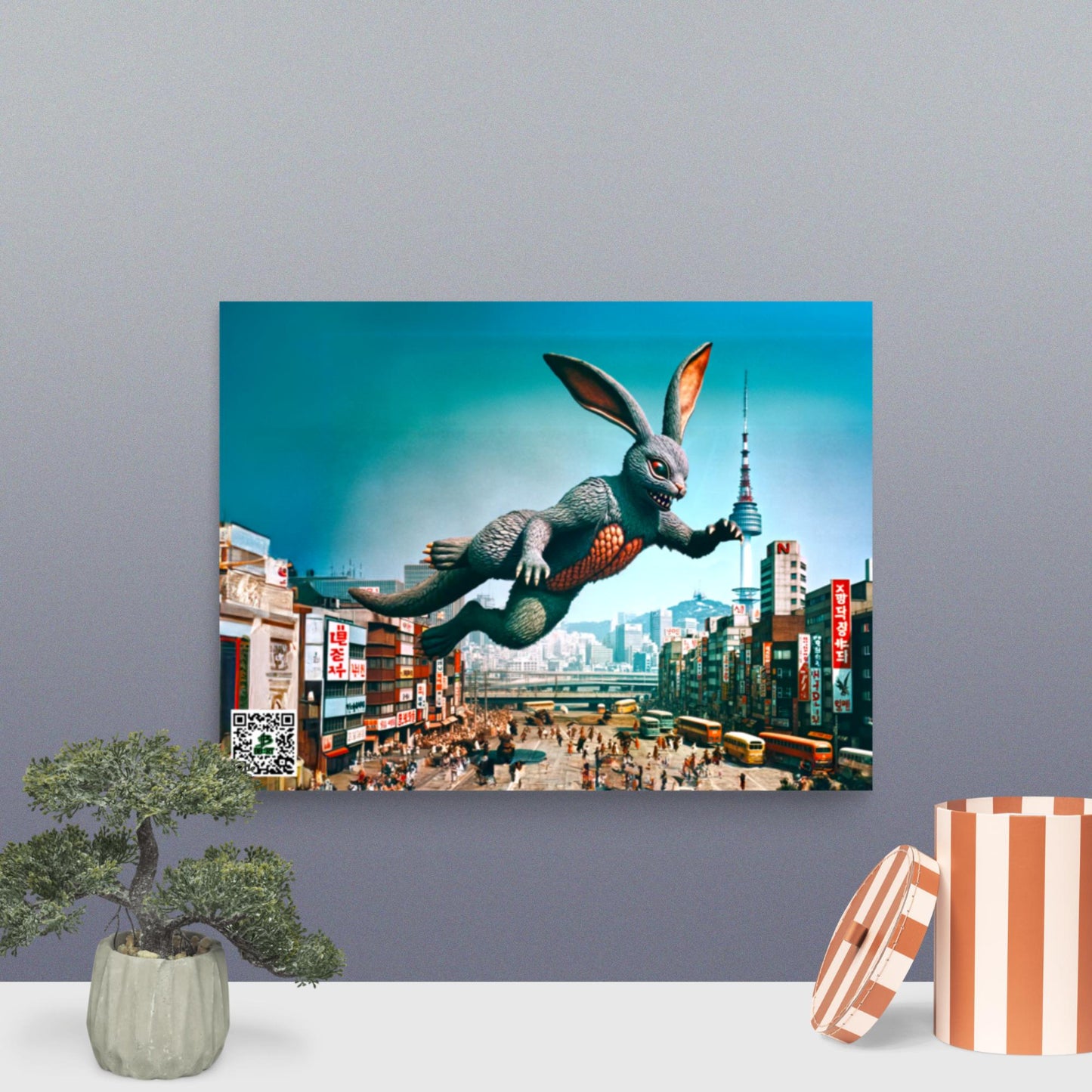 Seoul's Leap of Fear - Photo paper poster - BBairt