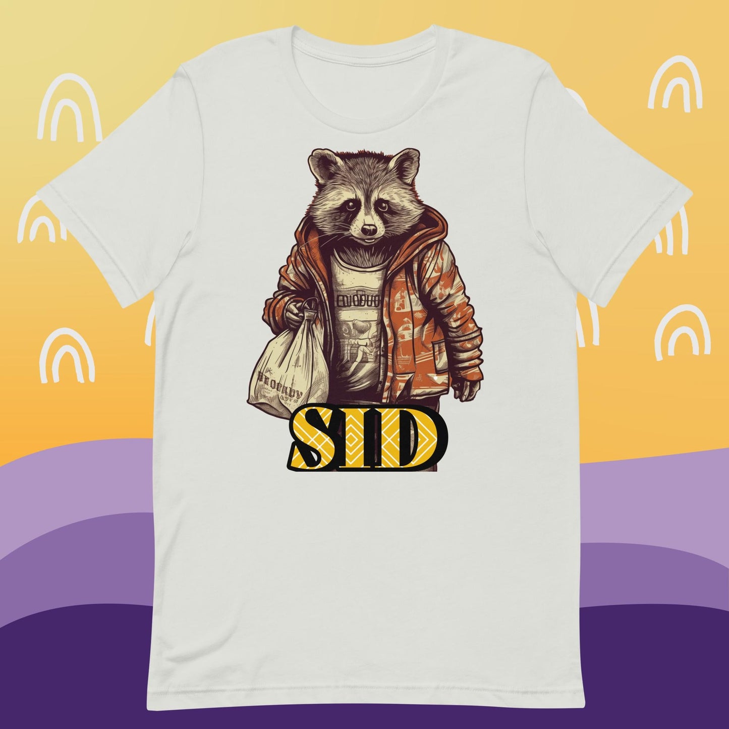 Sid the Retail Raccoon - Unisex t-shirt - BBairt