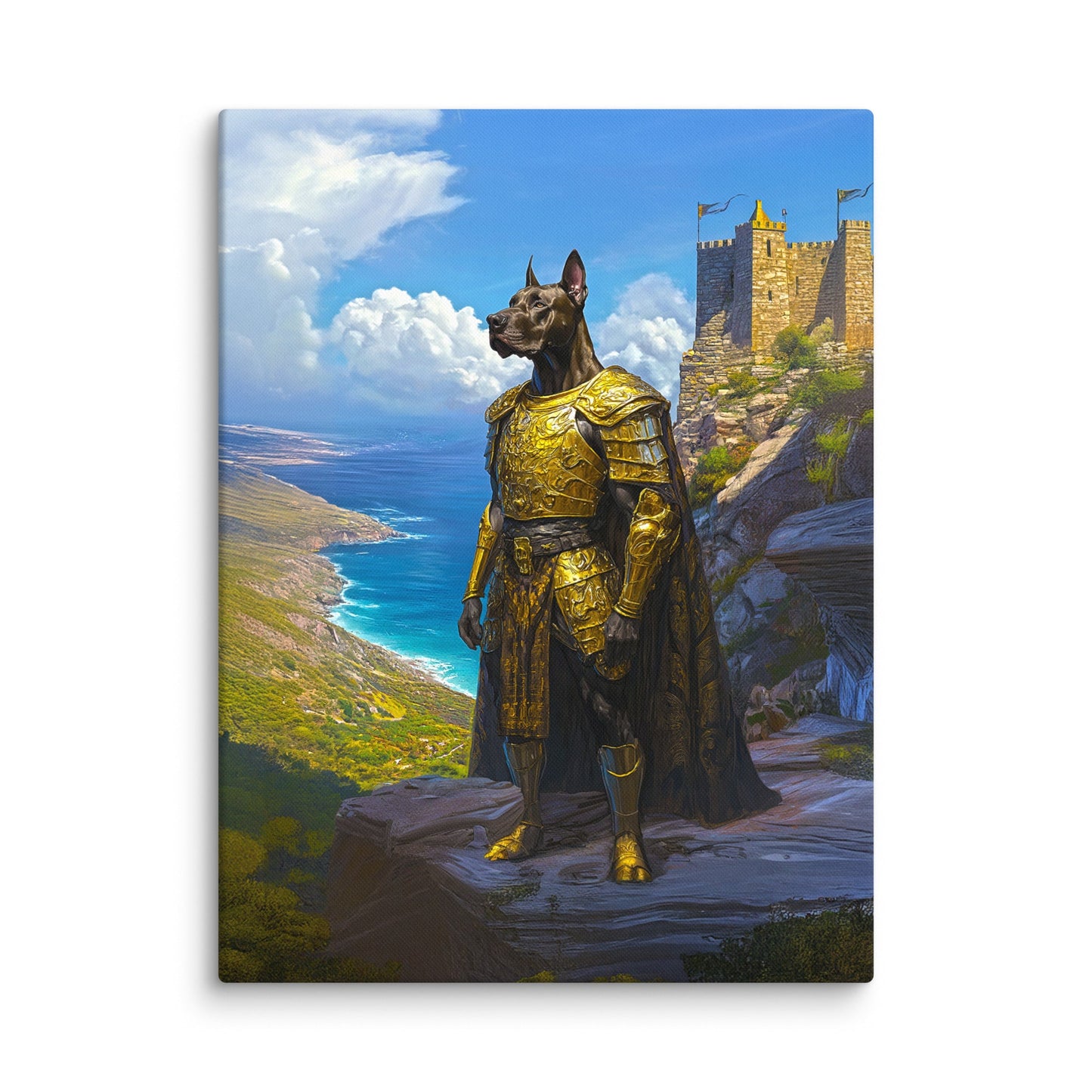 Sir Galathor – Canvas Print - BBairt