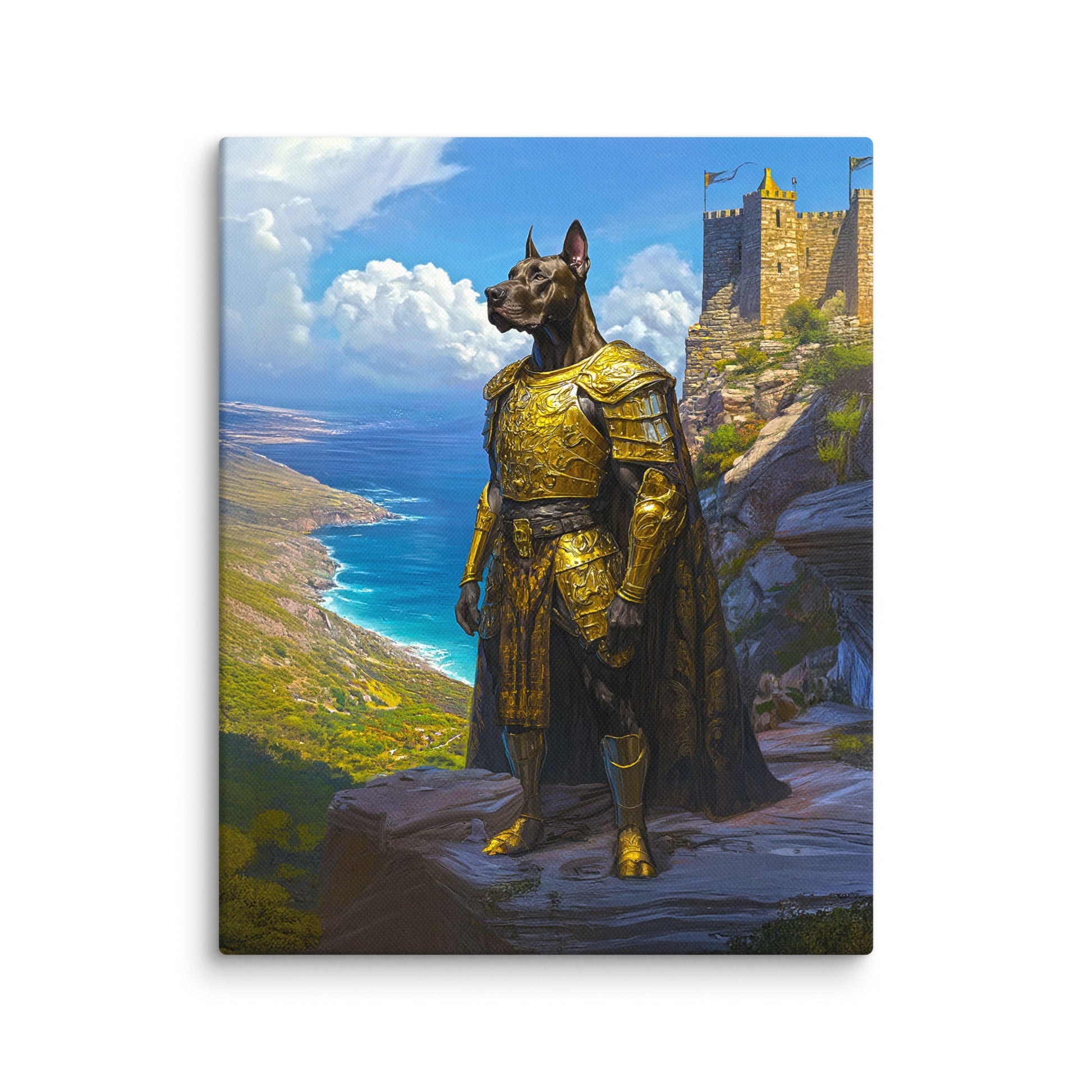 Sir Galathor – Canvas Print - BBairt