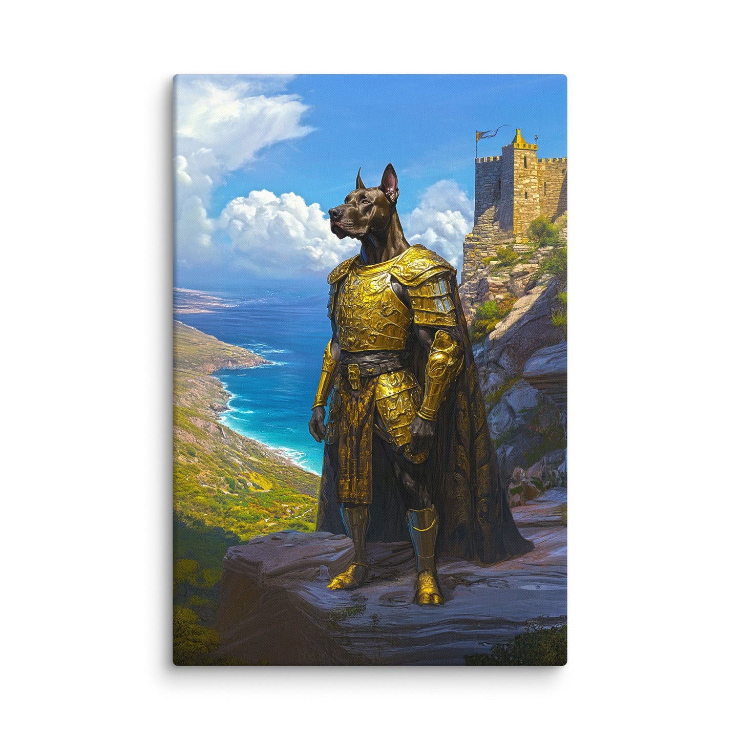 Sir Galathor – Canvas Print - BBairt