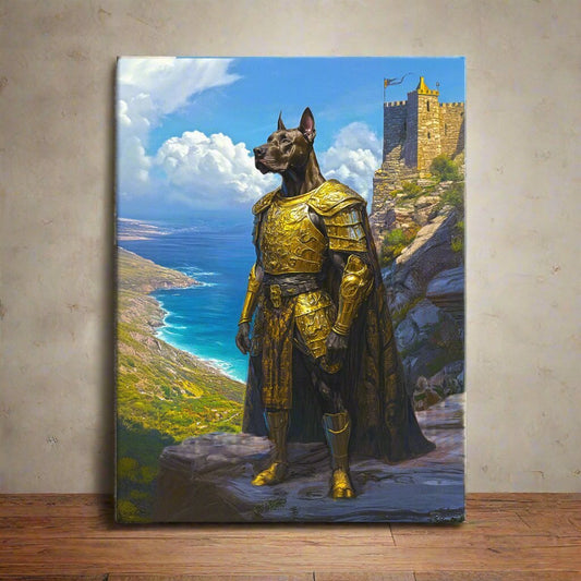 Sir Galathor – Canvas Print - BBairt