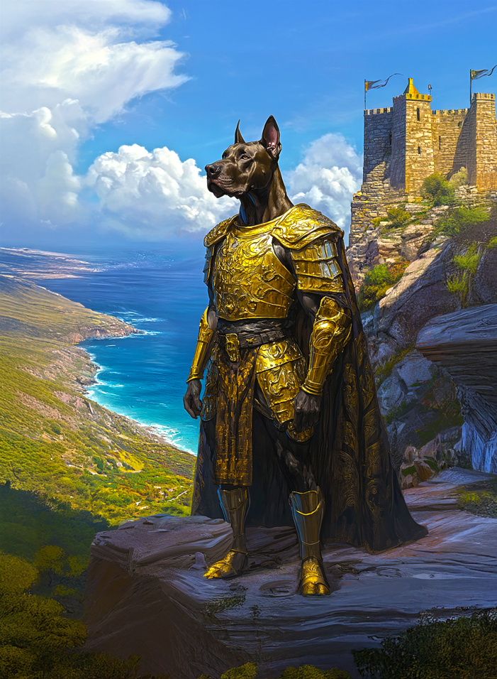 Sir Galathor – Desk Mat - BBairt