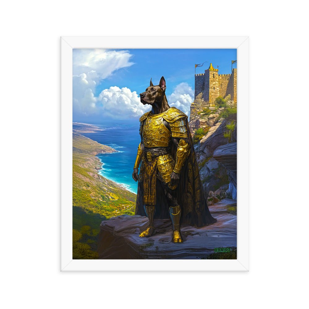 Sir Galathor - Framed Matte Poster - BBairt