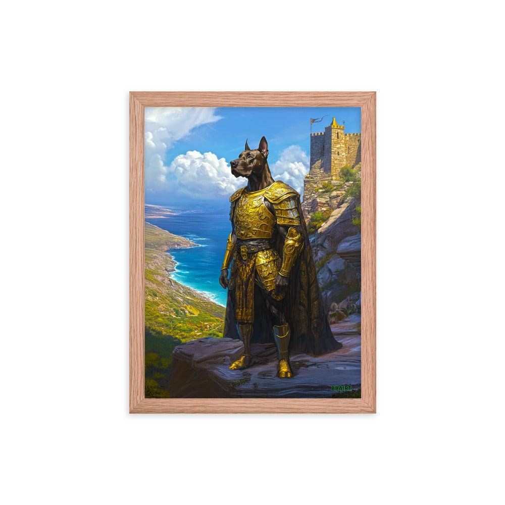 Sir Galathor - Framed Matte Poster - BBairt