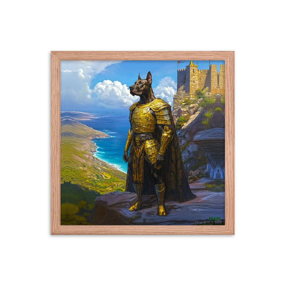 Sir Galathor - Framed Matte Poster - BBairt