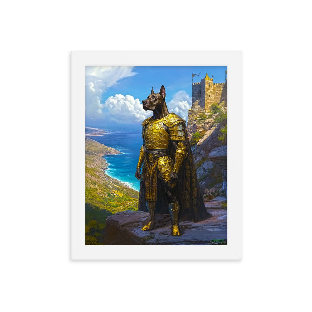 Sir Galathor - Framed Matte Poster - BBairt