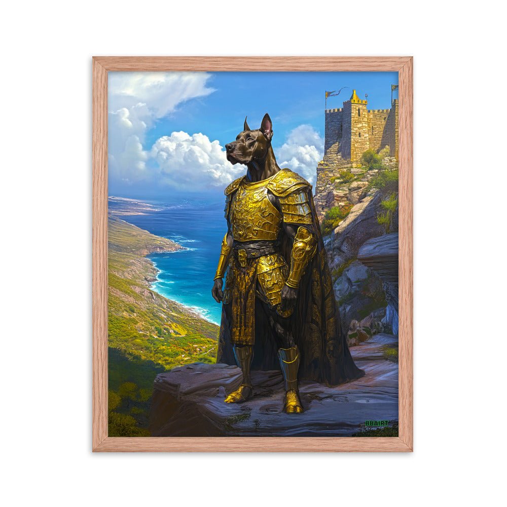 Sir Galathor - Framed Matte Poster - BBairt