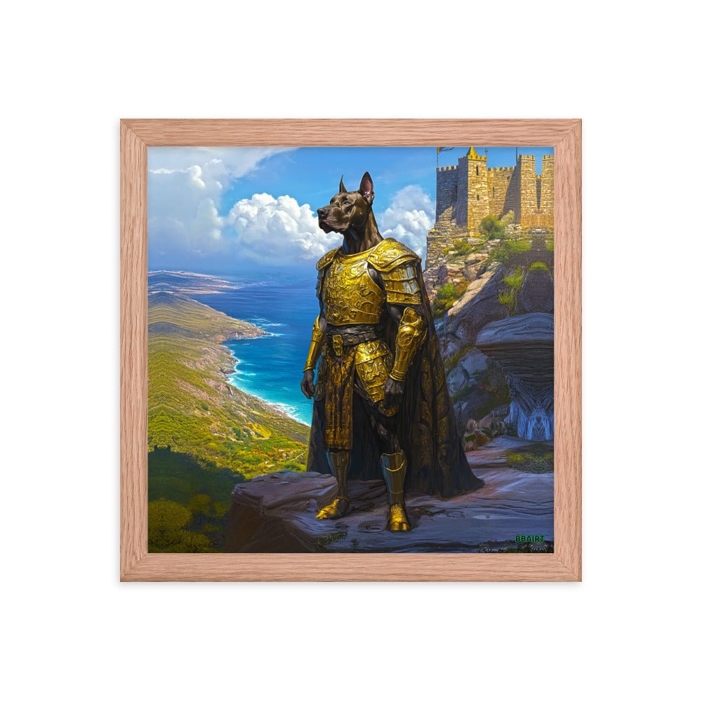 Sir Galathor - Framed Matte Poster - BBairt