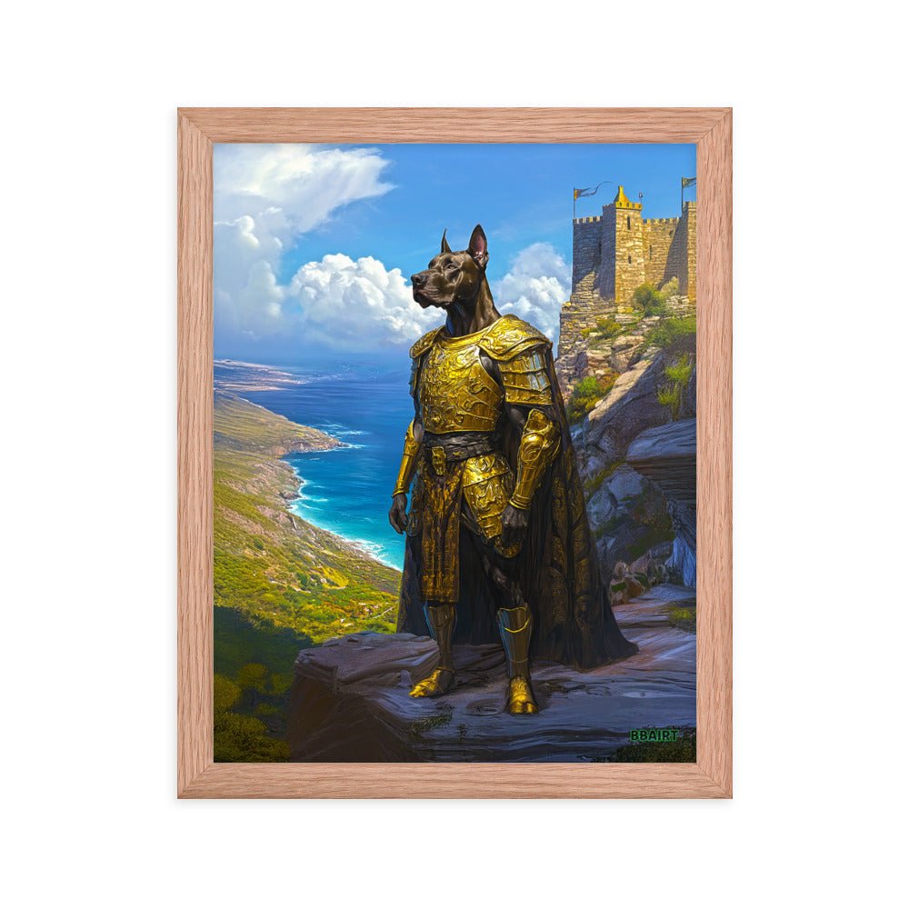 Sir Galathor - Framed Matte Poster - BBairt