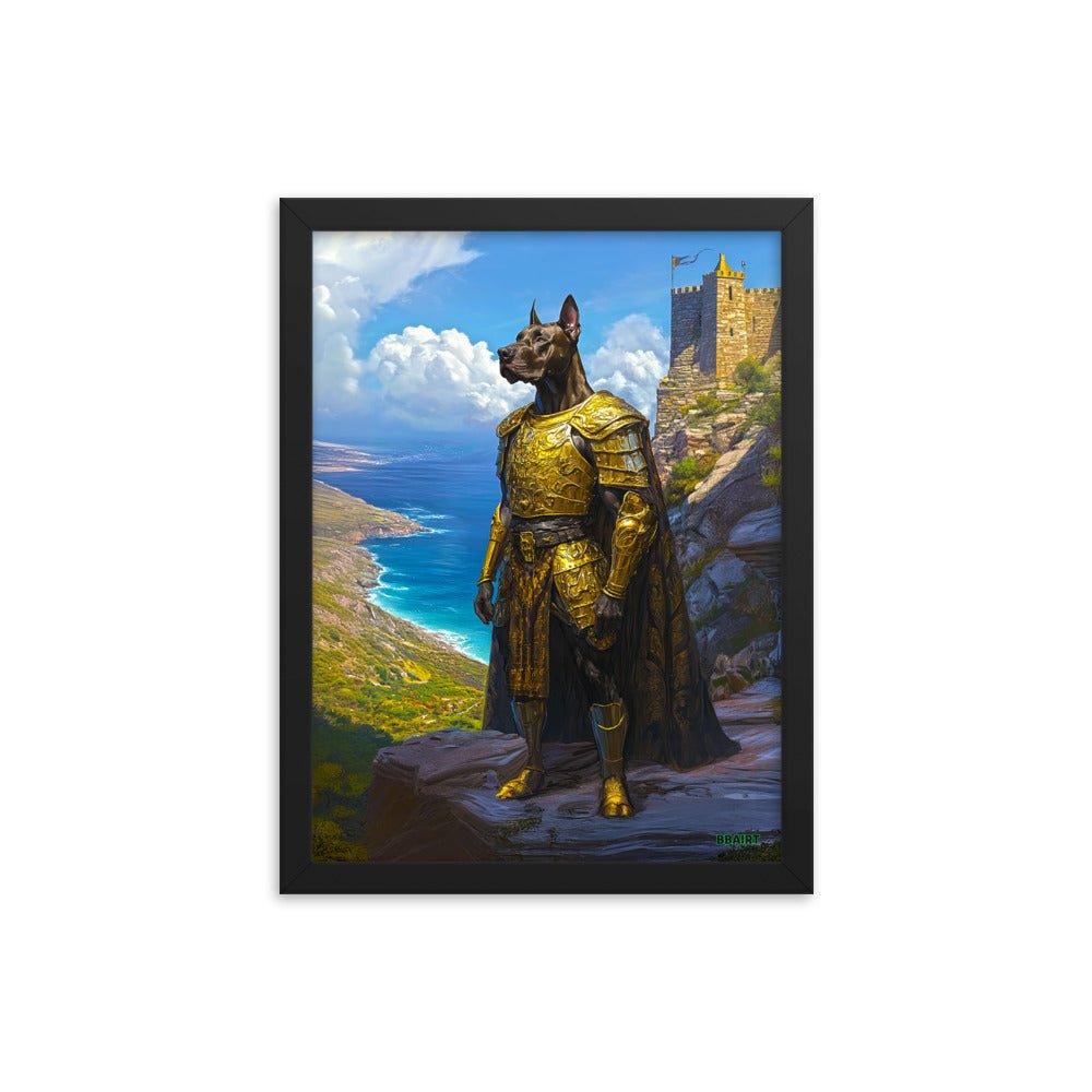 Sir Galathor - Framed Matte Poster - BBairt