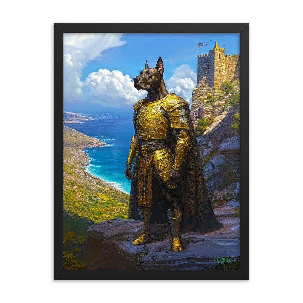Sir Galathor - Framed Matte Poster - BBairt