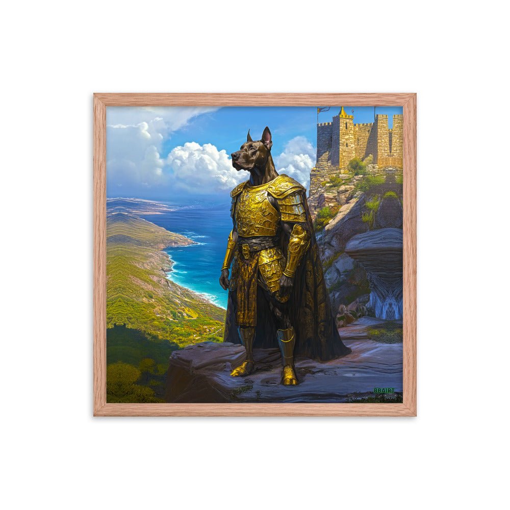 Sir Galathor - Framed Matte Poster - BBairt