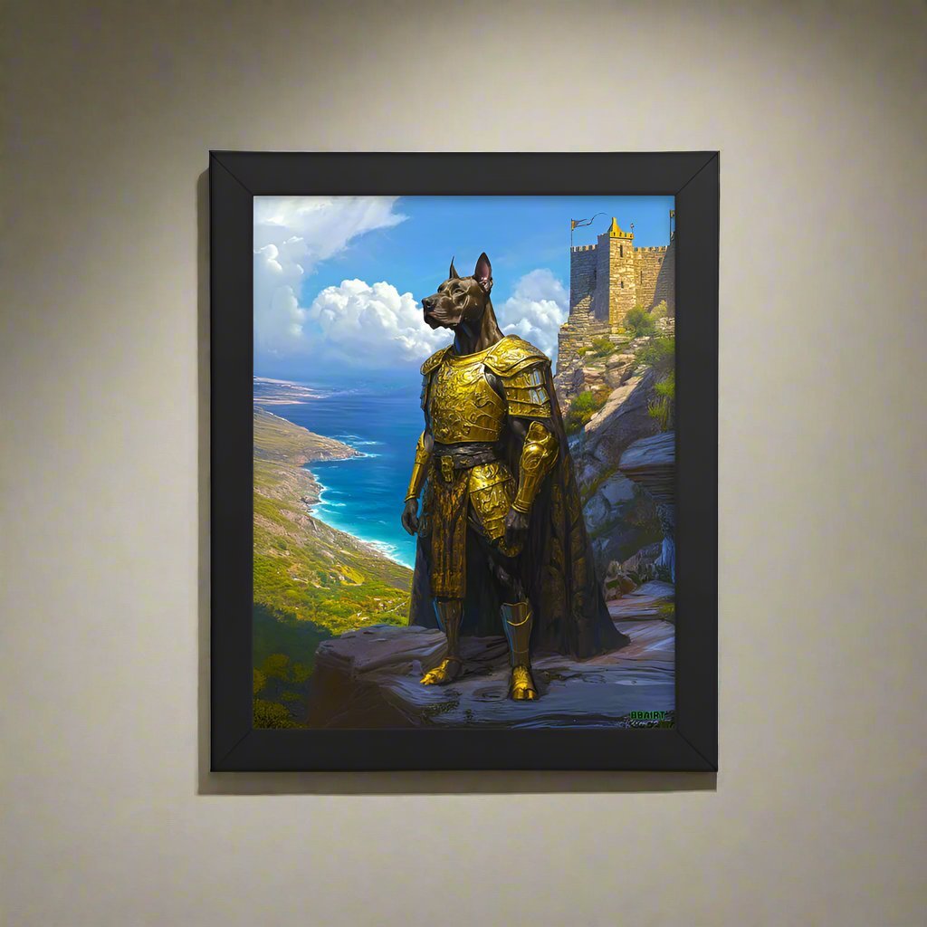 Sir Galathor - Framed Matte Poster - BBairt