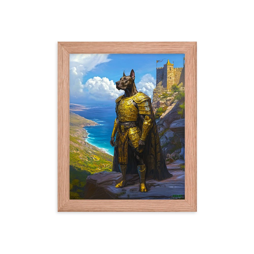 Sir Galathor - Framed Matte Poster - BBairt
