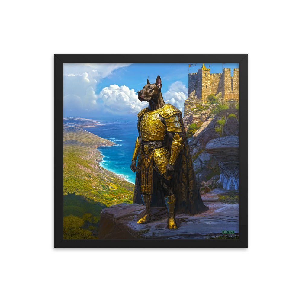 Sir Galathor - Framed Matte Poster - BBairt