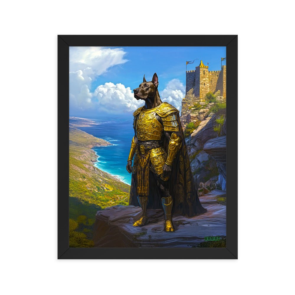 Sir Galathor - Framed Matte Poster - BBairt
