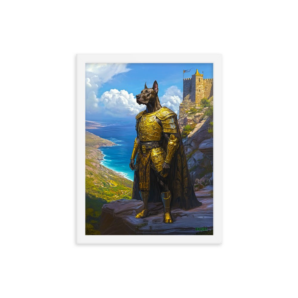 Sir Galathor - Framed Matte Poster - BBairt