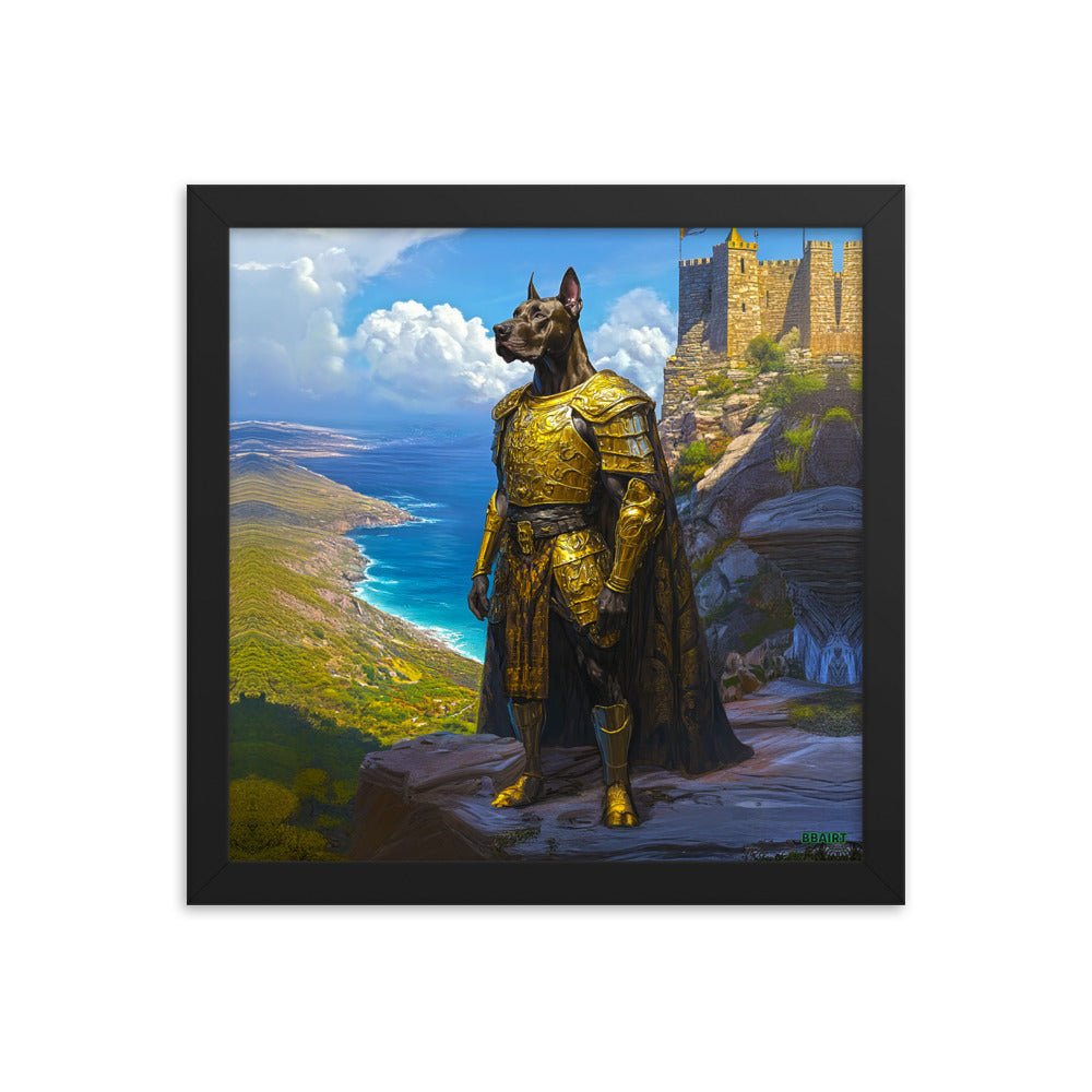 Sir Galathor - Framed Matte Poster - BBairt
