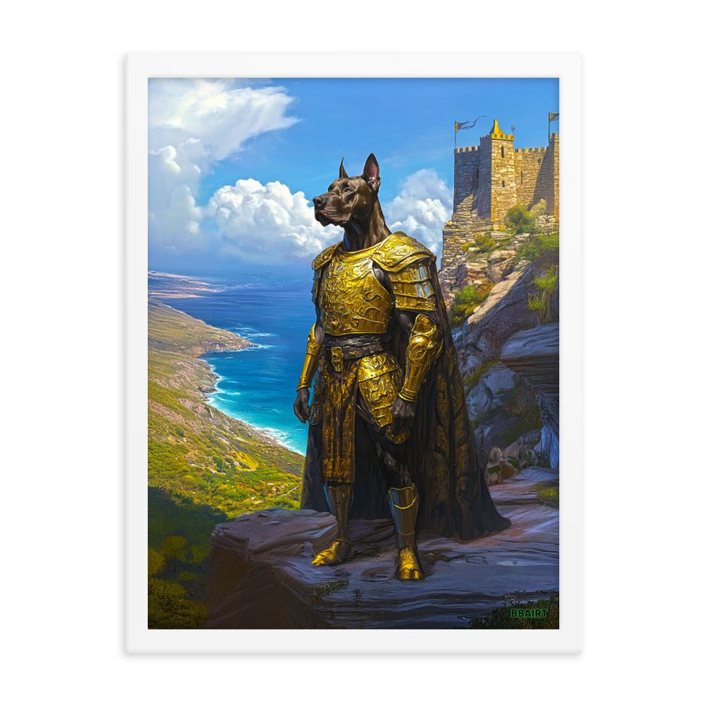 Sir Galathor - Framed Photo Paper Poster - BBairt