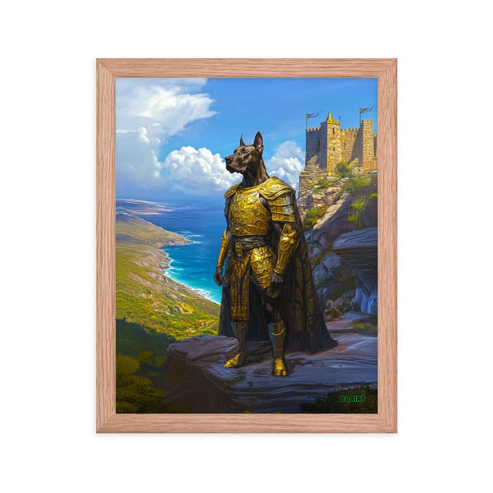Sir Galathor - Framed Photo Paper Poster - BBairt