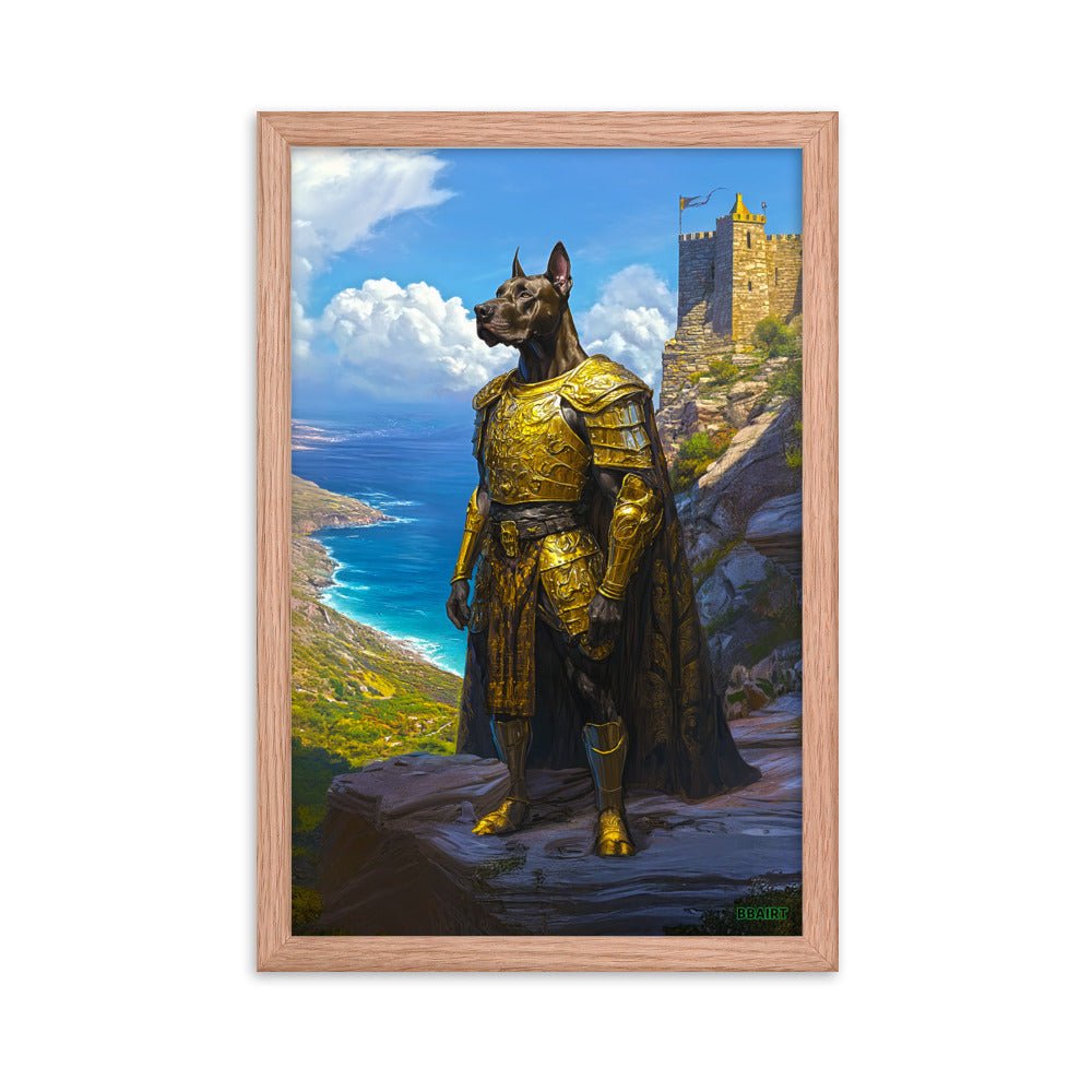 Sir Galathor - Framed Photo Paper Poster - BBairt