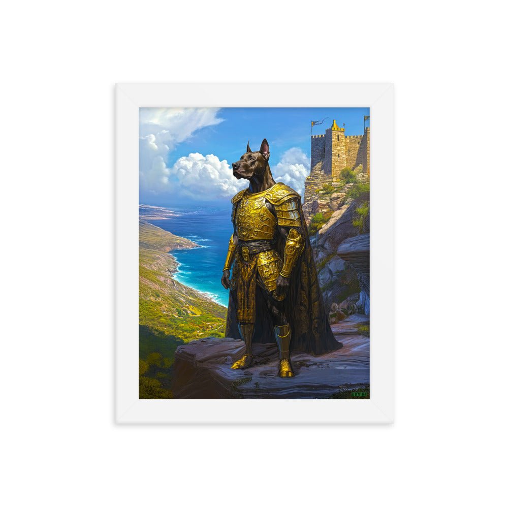 Sir Galathor - Framed Photo Paper Poster - BBairt