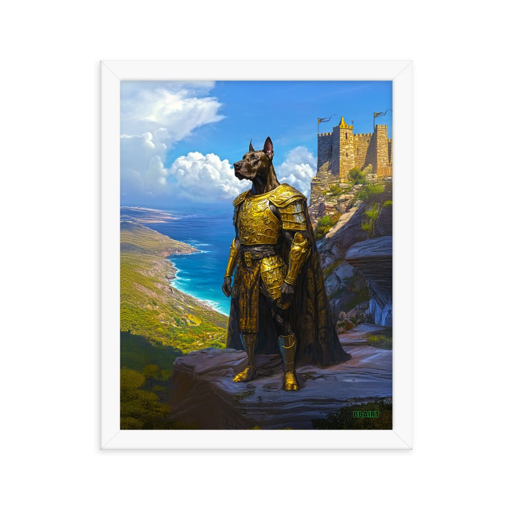 Sir Galathor - Framed Photo Paper Poster - BBairt