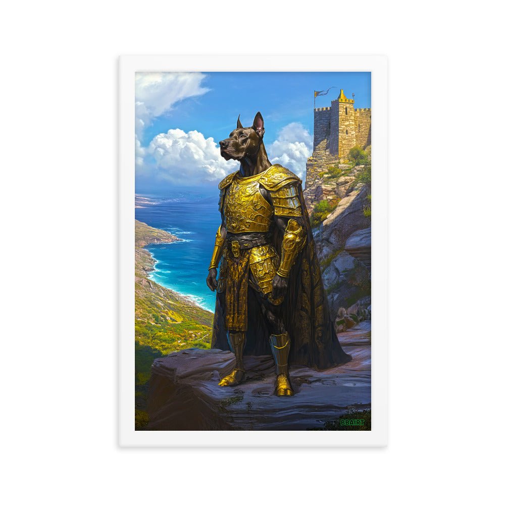 Sir Galathor - Framed Photo Paper Poster - BBairt