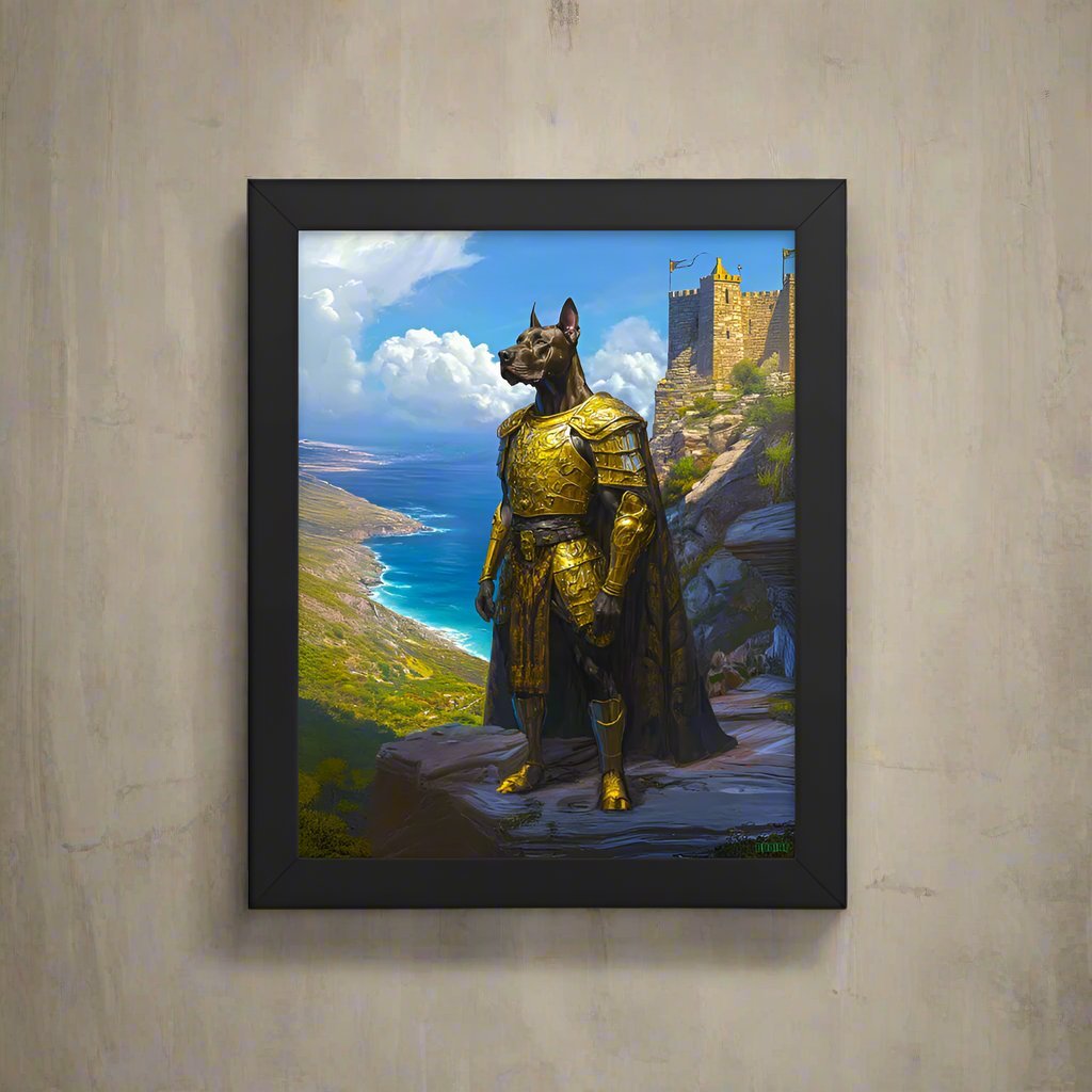Sir Galathor - Framed Photo Paper Poster - BBairt