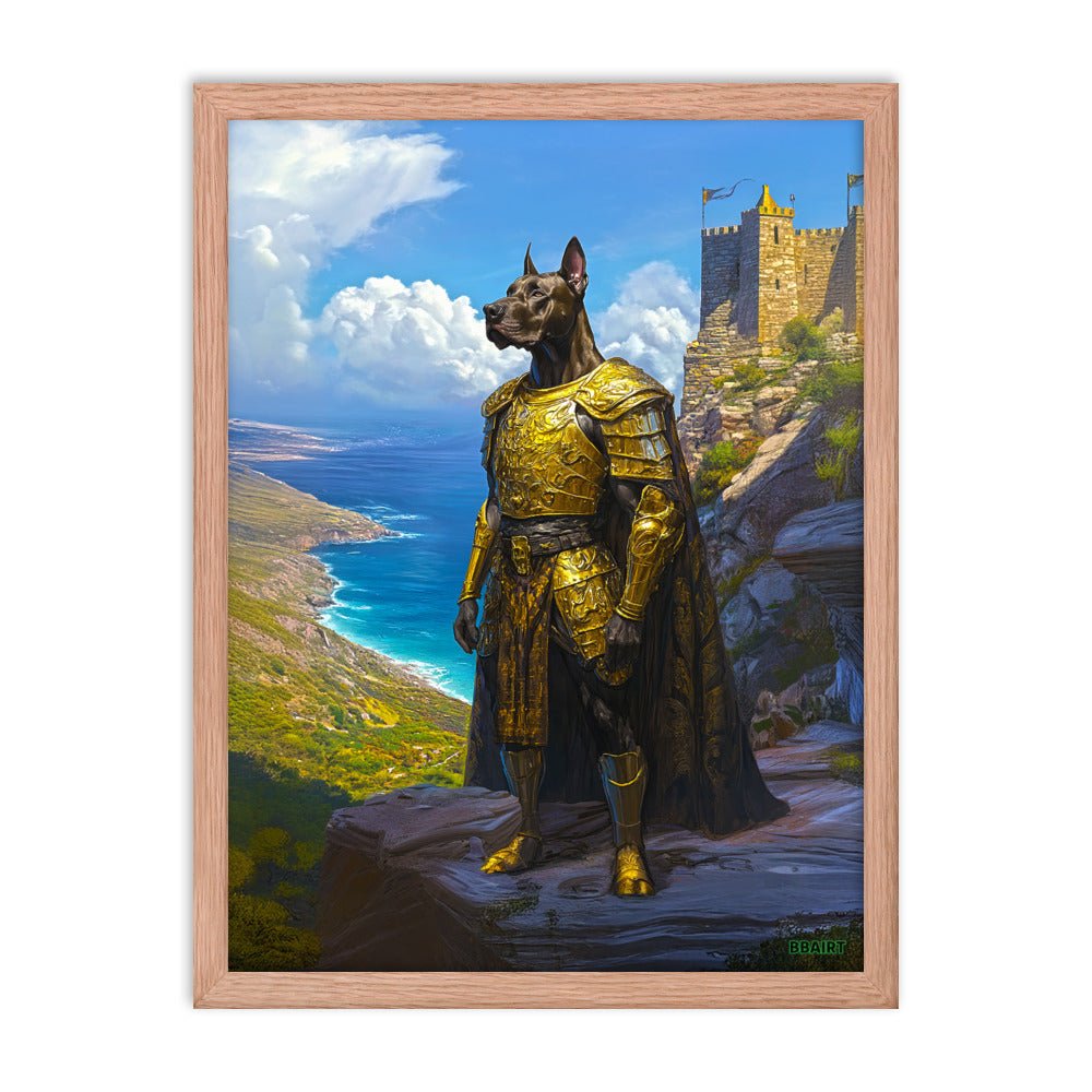 Sir Galathor - Framed Photo Paper Poster - BBairt