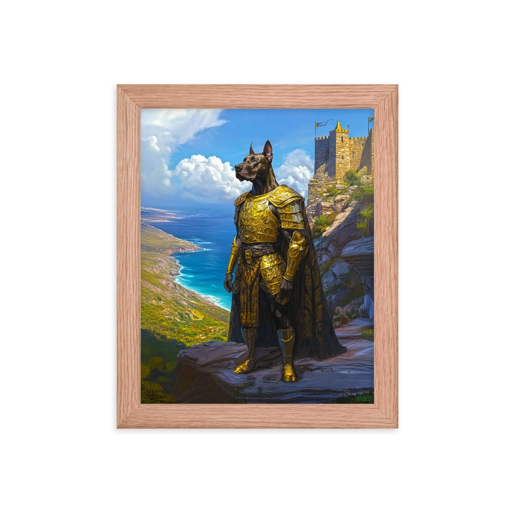 Sir Galathor - Framed Photo Paper Poster - BBairt