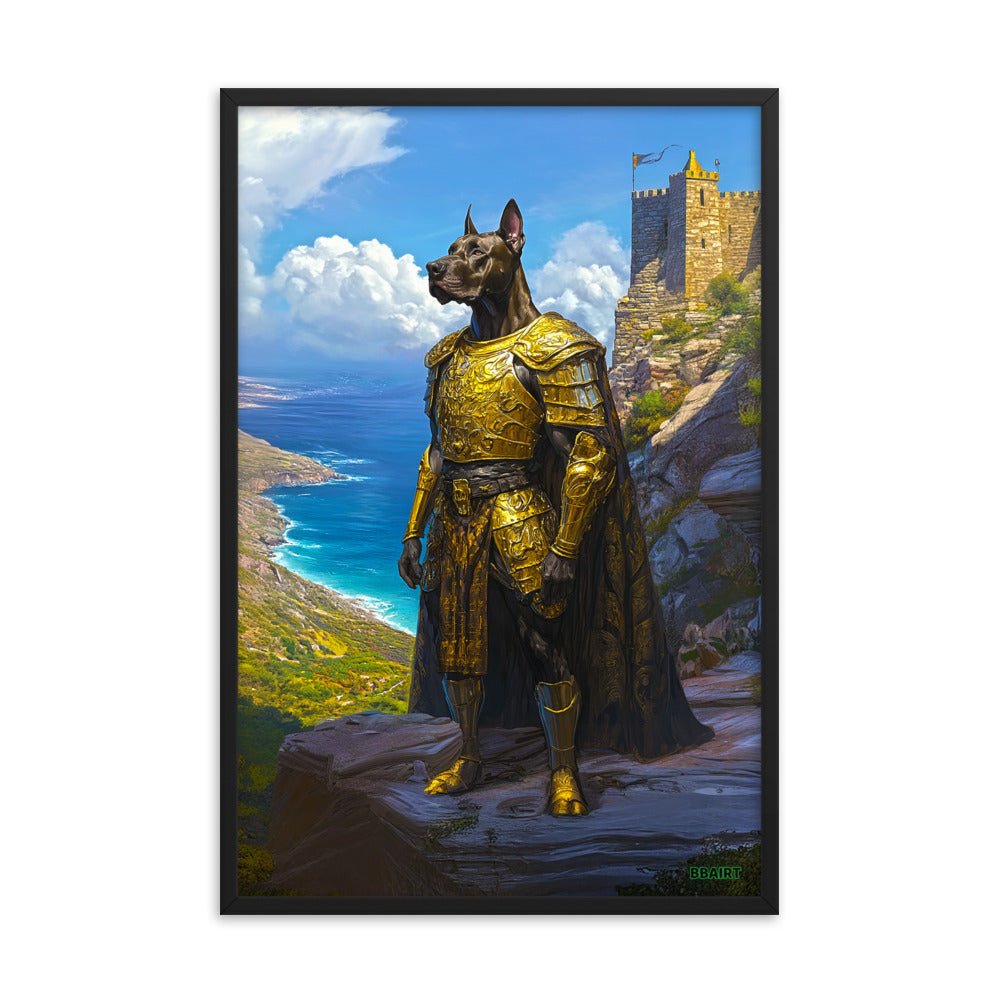 Sir Galathor - Framed Photo Paper Poster - BBairt
