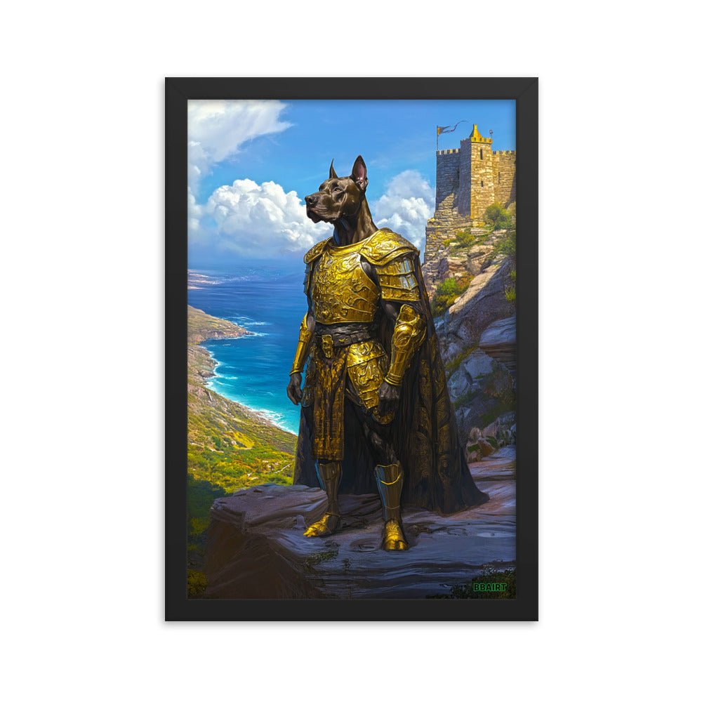 Sir Galathor - Framed Photo Paper Poster - BBairt
