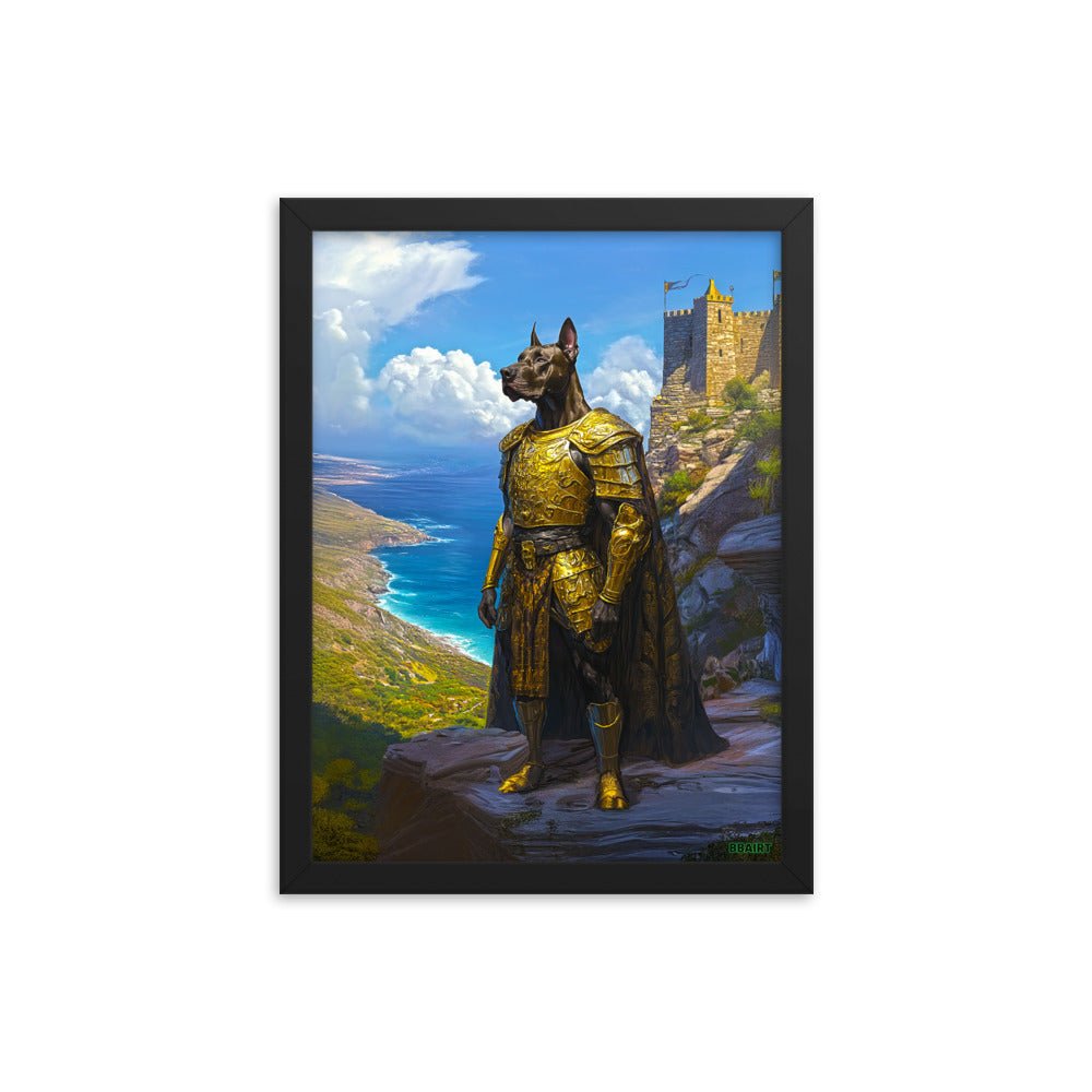 Sir Galathor - Framed Photo Paper Poster - BBairt