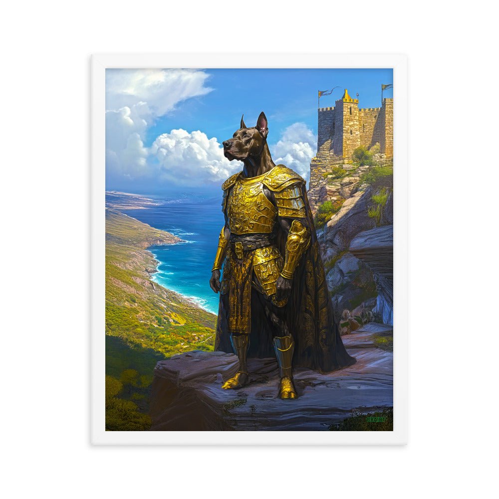 Sir Galathor - Framed Photo Paper Poster - BBairt